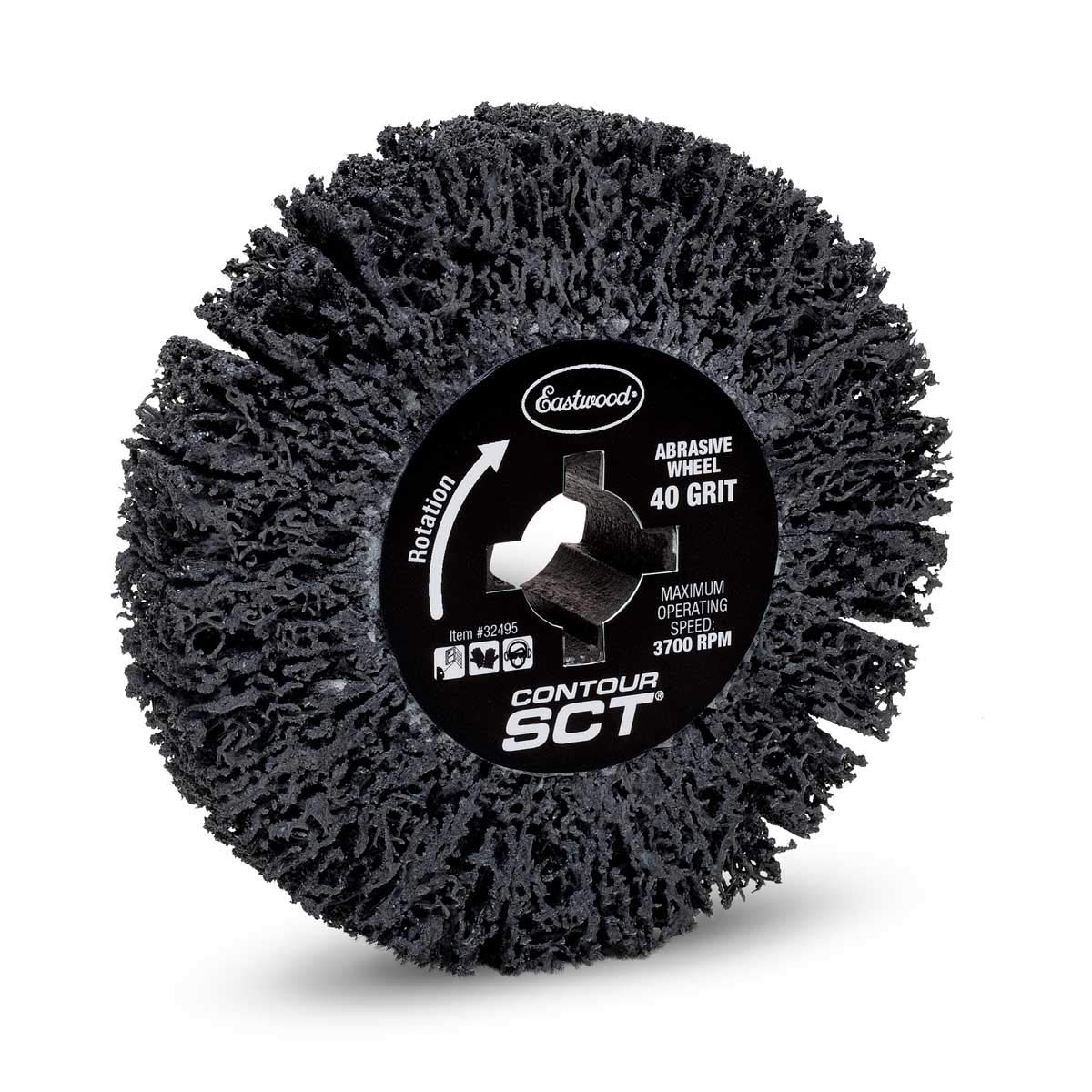 Eastwood Contour SCT Narrow Abrasive Flap Wheel 40 Grit