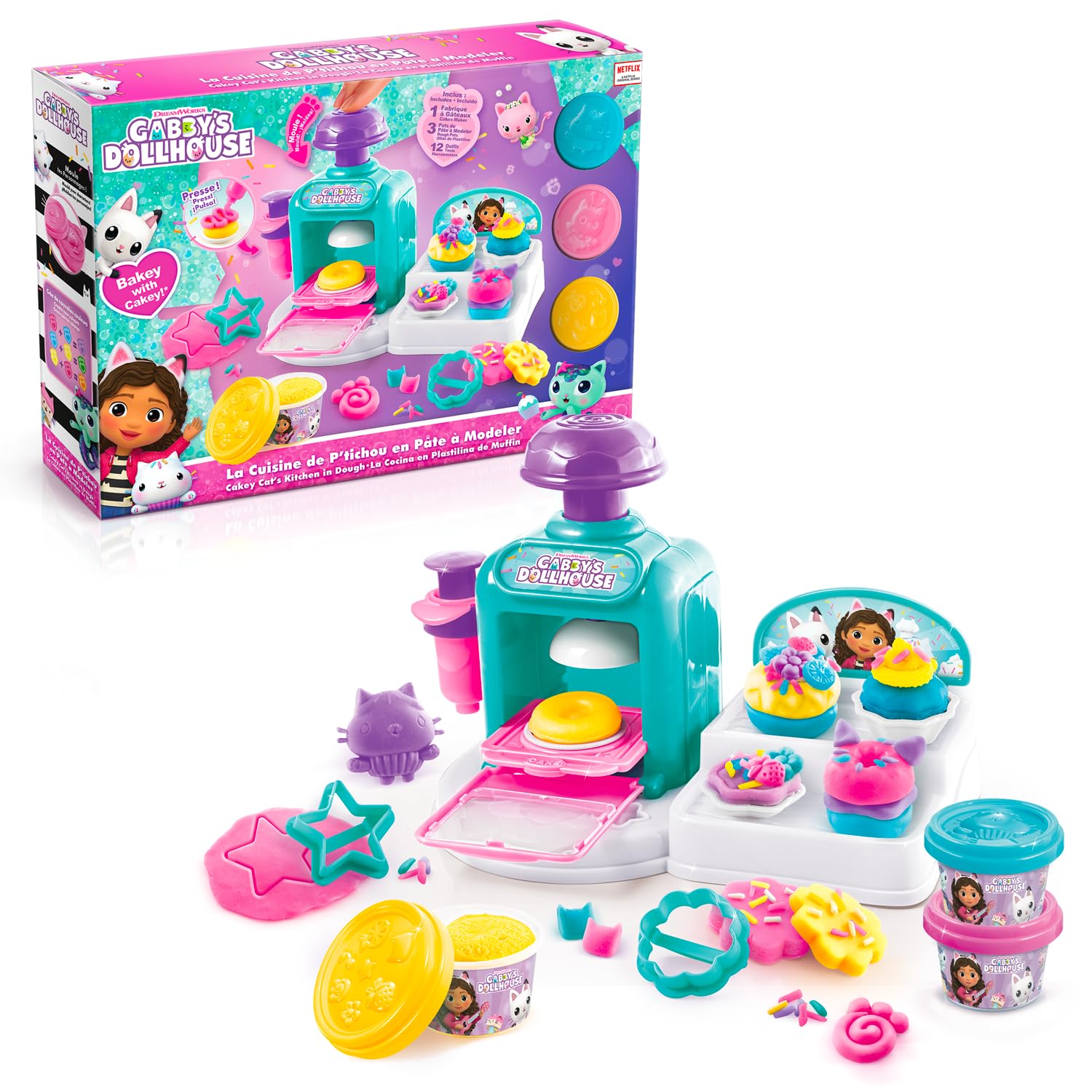 Canal Toys -La Casa delle Bambole Pasticceria di Gabby, Multicolore (GAB022)