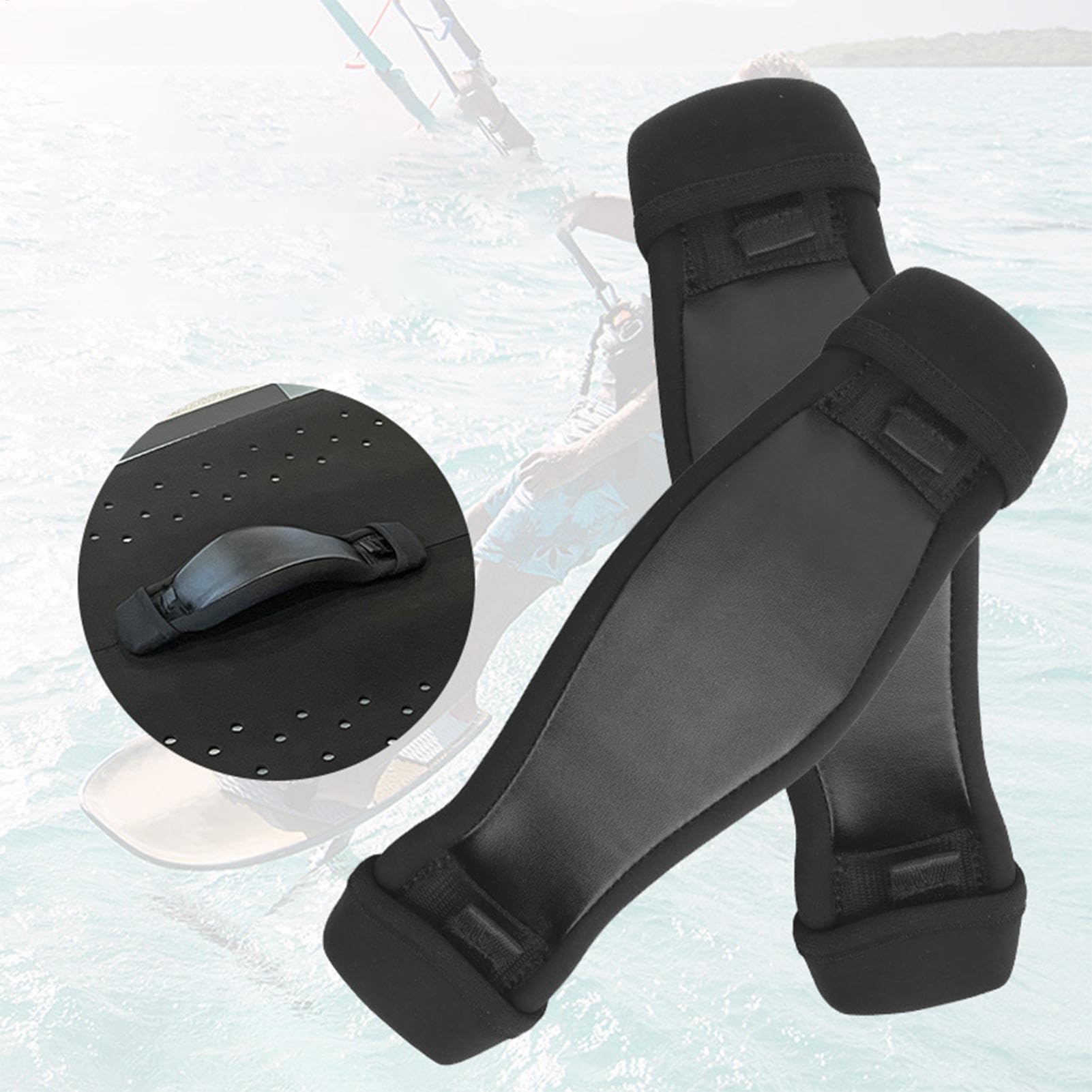 Sangles de Pieds de Surf - Accessoires de Planche de Surf en Tissu en Cuir