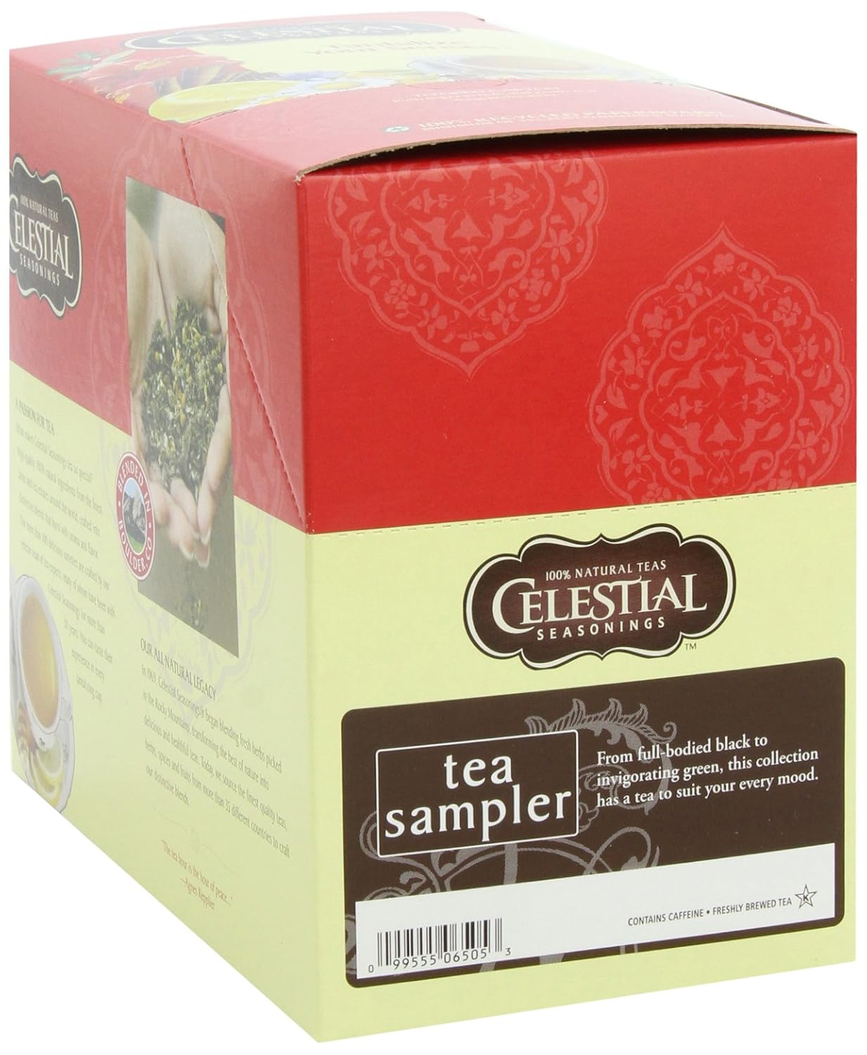 Celestial Seasonings Tea Sampler Keurig Single-Serve K-Cup Pods Variety Pack, 22 Count