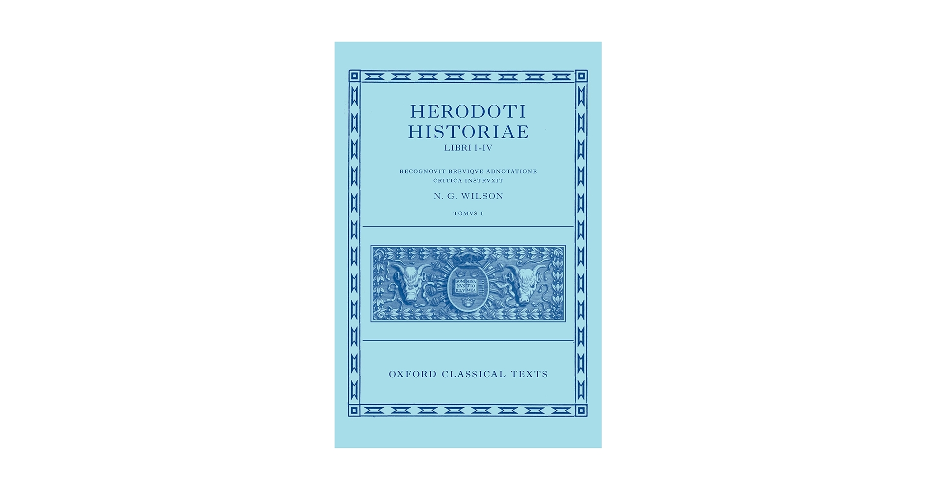 Amazon.com: Herodoti Historiae: Libri I-IV (Oxford Classical
