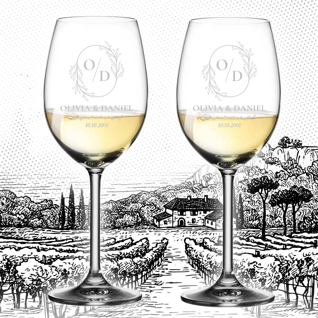 Bicchiere Da Whisky Personalizzato Leonardo - Bicchiere Da Whisky Con Incisione, Regalo Per Gli Set Bicchiere E Caraffa