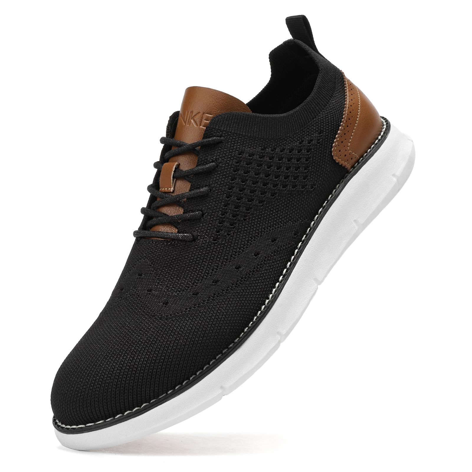 SVNKE Zapatos de Cordones Zapatillas de Vestir Clásico Oxfords Formales Derby para Hombre Boda Negocios