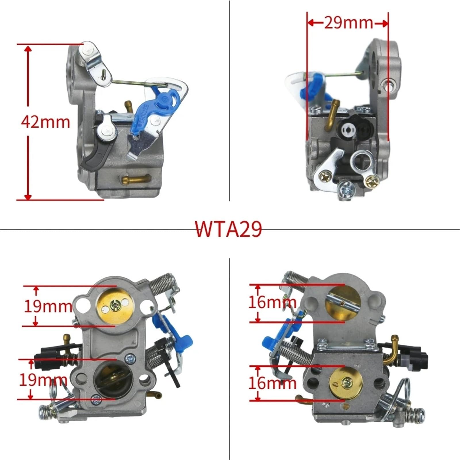 Dla Hu455 zestaw gaźnika 460 WTA29 Rancher piła łańcuchowa 544883001 Carb trymer kosiarka do trawy narzędzia ogrodowe wymiana materiałów eksploatacyjnych(C1M-EL35 kit)