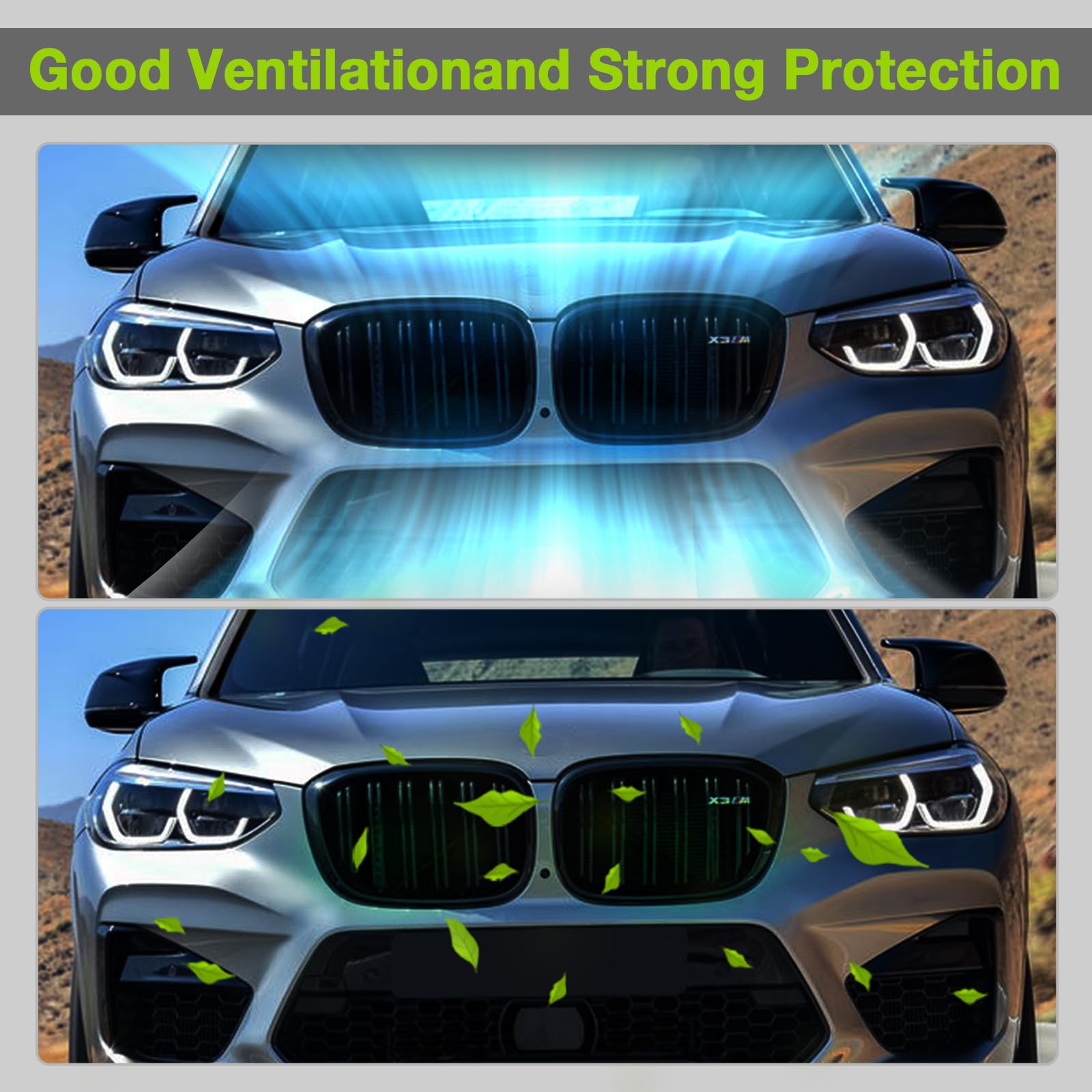 M Performance grillen zwarte passend voor BMW X3 G01 en BMW X4 G02
