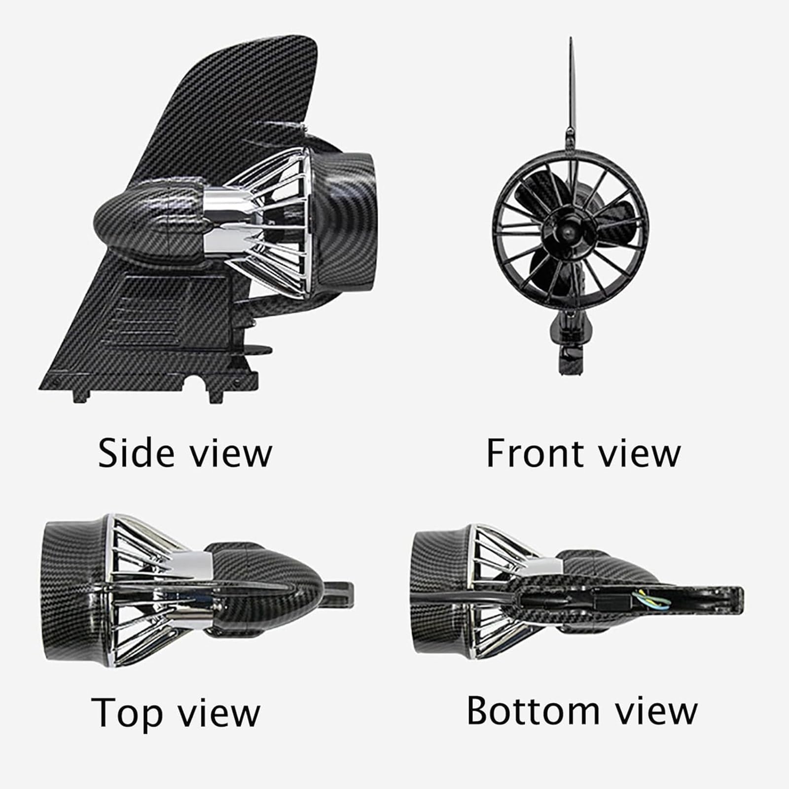 Tavola da Surf Elettrica con Pinna Motorizzata, Tavola da Surf Elettrica con Propulsore 24v, con Elica/Batteria E Telecomando, per Tavola da Surf Longboard Paddleboard
