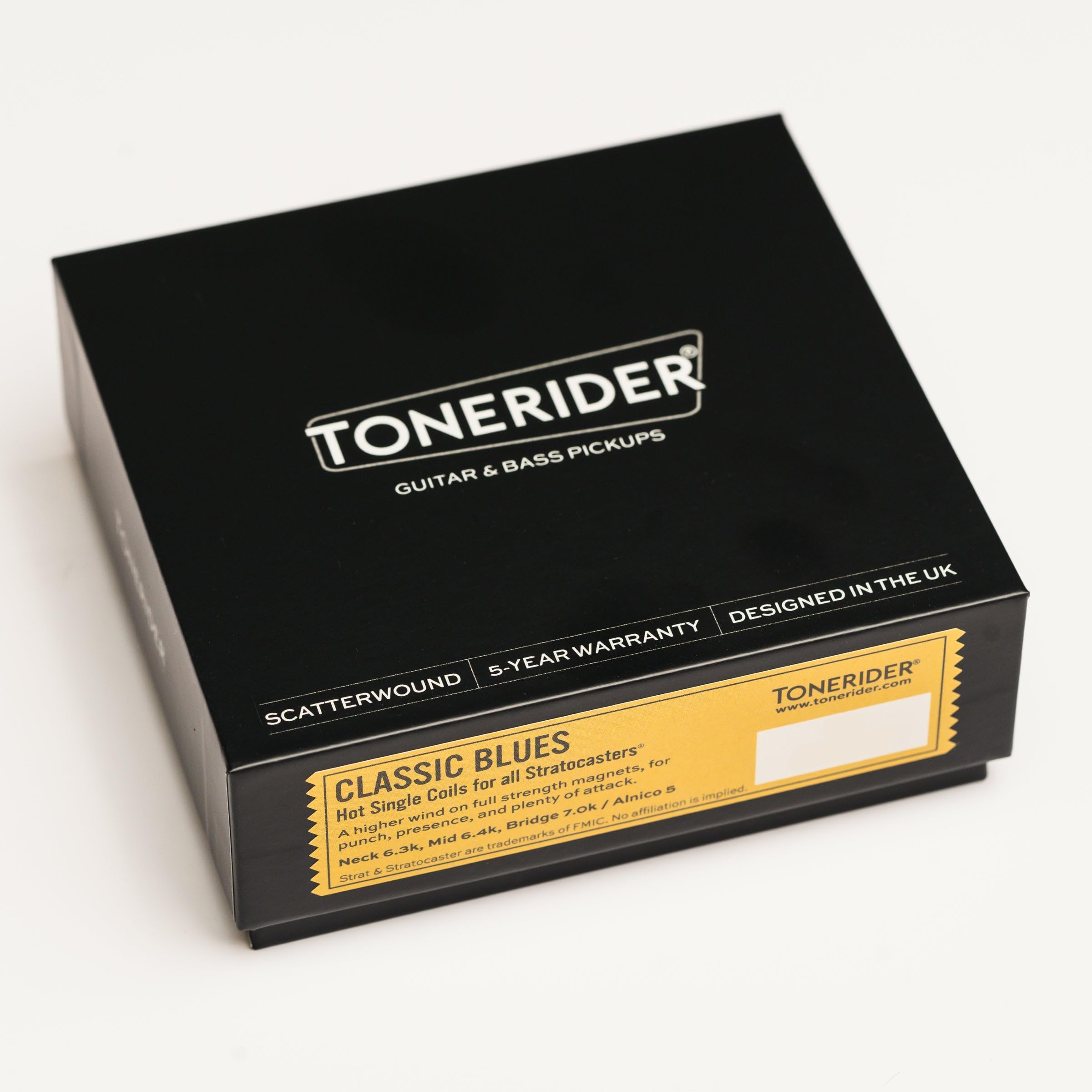 Amazon.com: Tonerider TRS3 Classic Blues Stratocaster Pickup Set