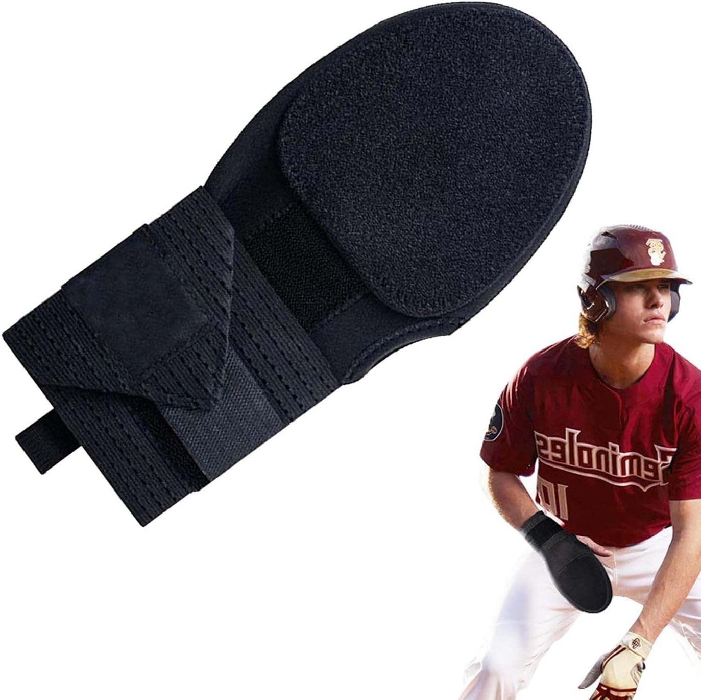 Amazon 野球 スライディング ミット スライディング ミット グローブ 左手/右手 プロのトレーニング用スライディングミット