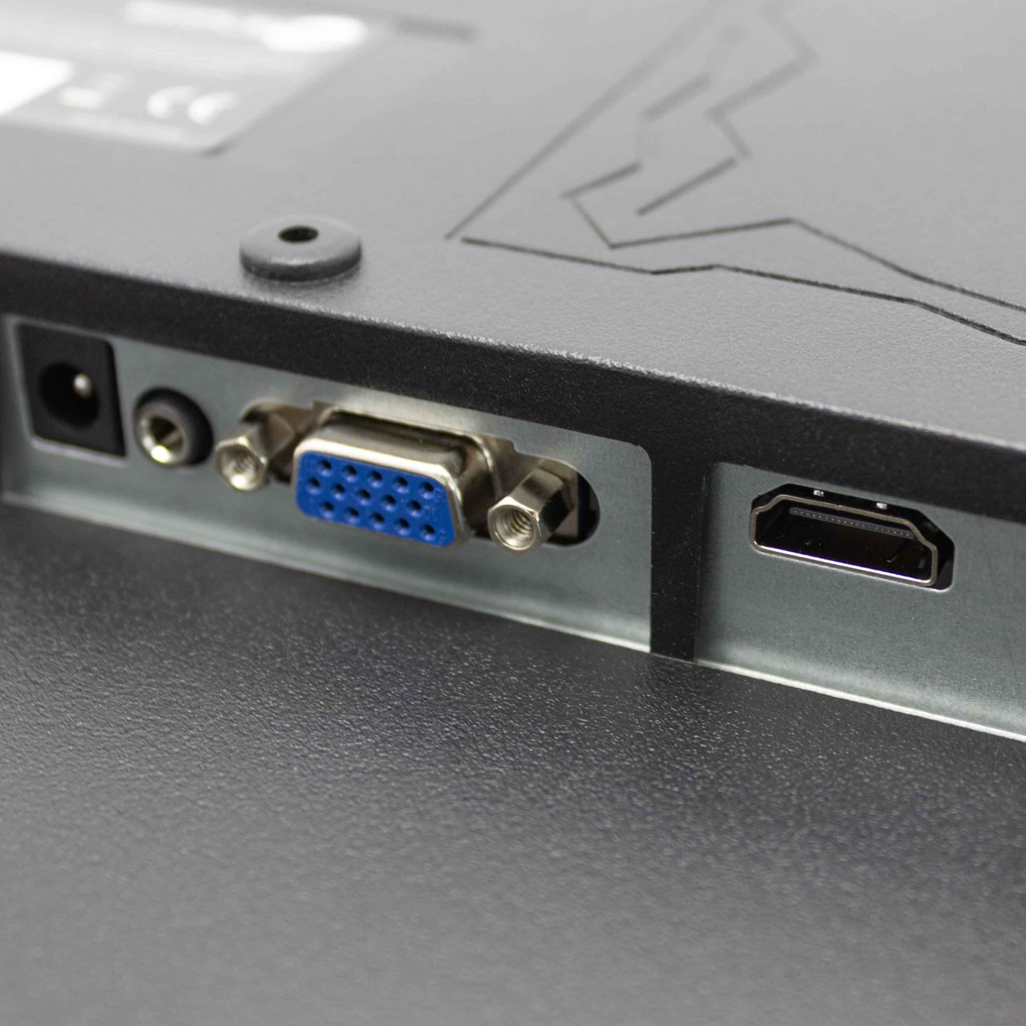 SIMPLETEK - Monitor HD 17" 4:3 5:4 | HDMI VGA | Speaker integrati | VESA 75x75mm | Ideale per Casse DVR Sistemi di Sicurezza Uffici