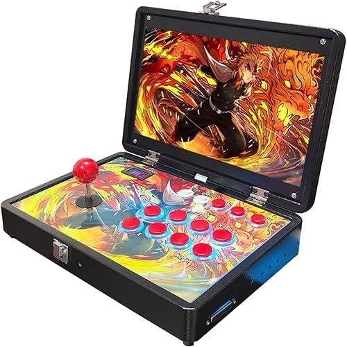 Miniatura 2 de RegiisJoy 30000 en 1 Consola de juegos Arcade portátil Pantalla HD de 14 pulgadas Caja de Pandoras para un solo jugador 70S, máquina de videojuegos