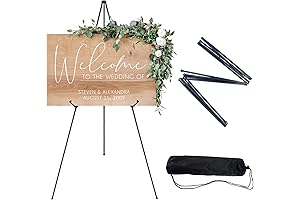 Sturdy Welcome Board Stand for Party Display