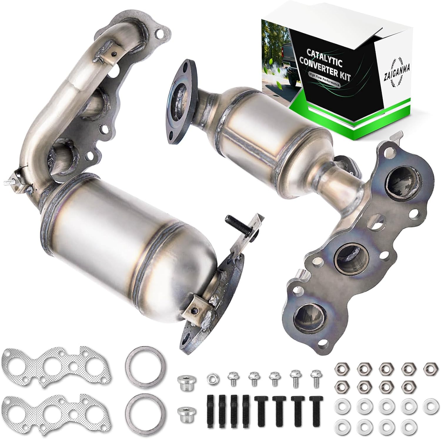 ZAIGANMA Direct-Fit Catalytic Converter for 2002–2006 Toyota Camry V6