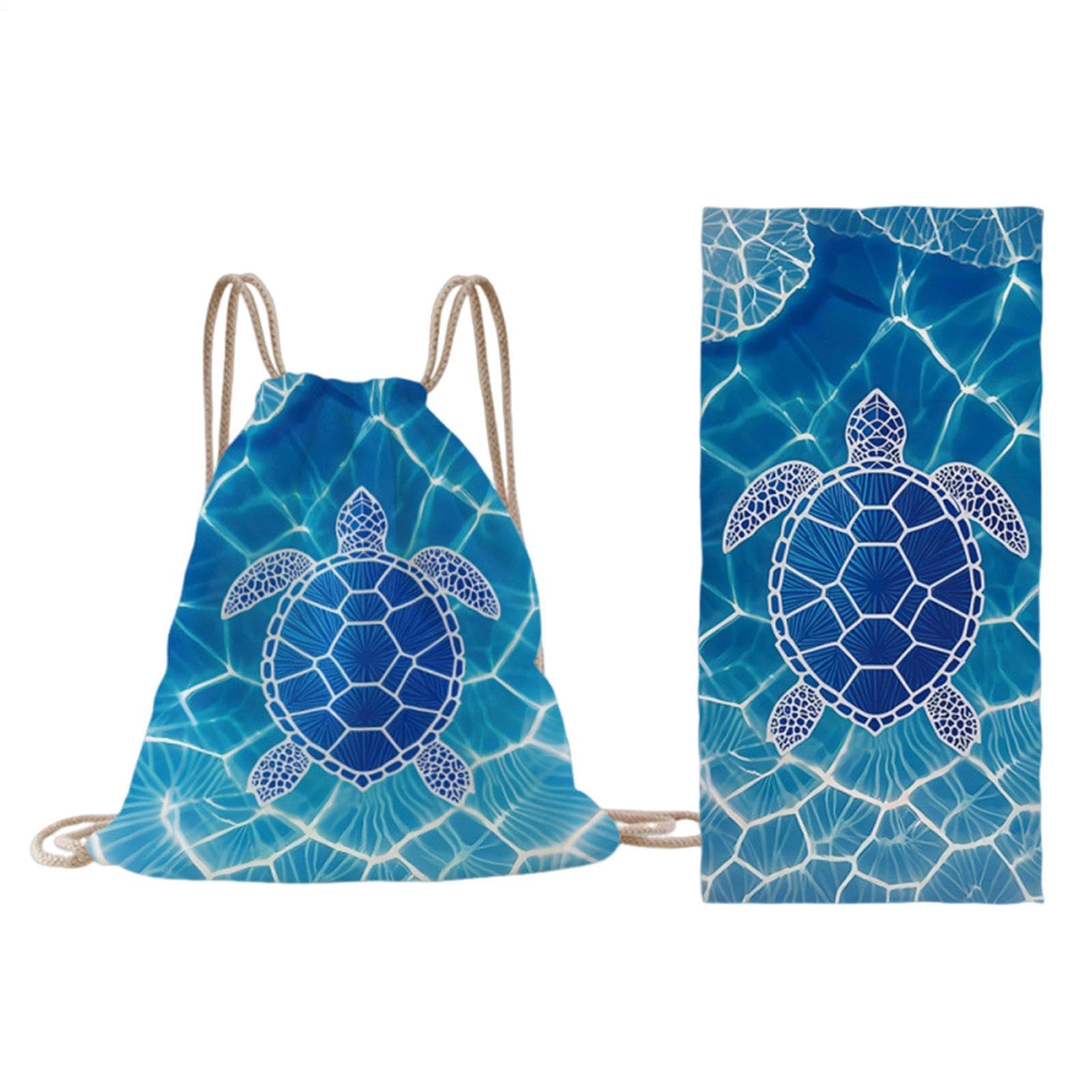 Sac convertible 2 en 1 vêtements et serviettes avec poche zippée piscine