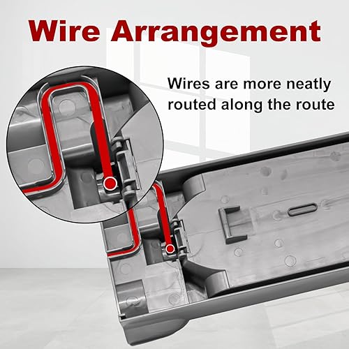Miniatura 6 de Estación de acoplamiento para aspiradora – Soporte de accesorios de montaje en pared compatible con aspiradora Dyson V11 V15 de barra inalámbrica