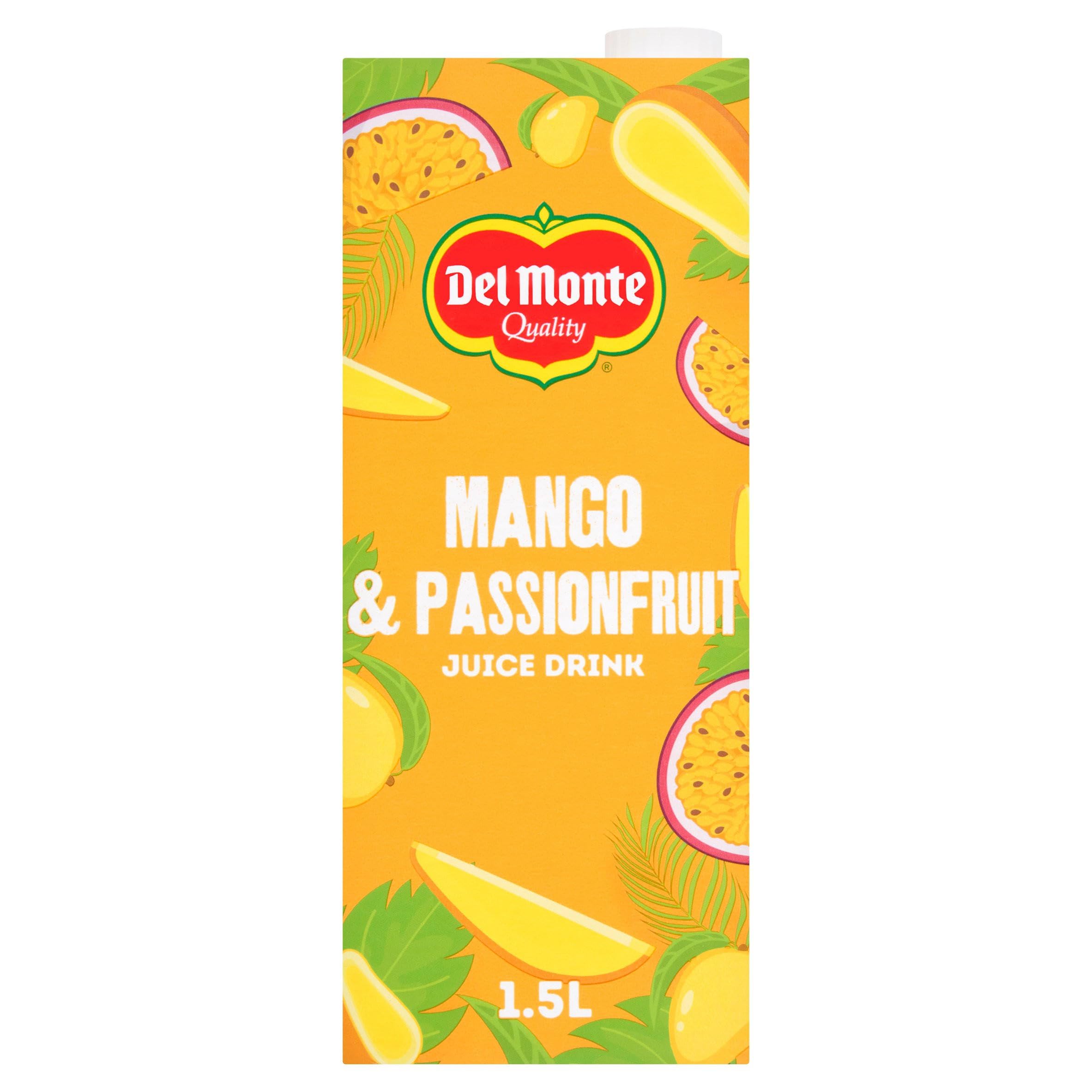 Del Monte Quality Mango & Passionfruit Juice Drink 1.5L