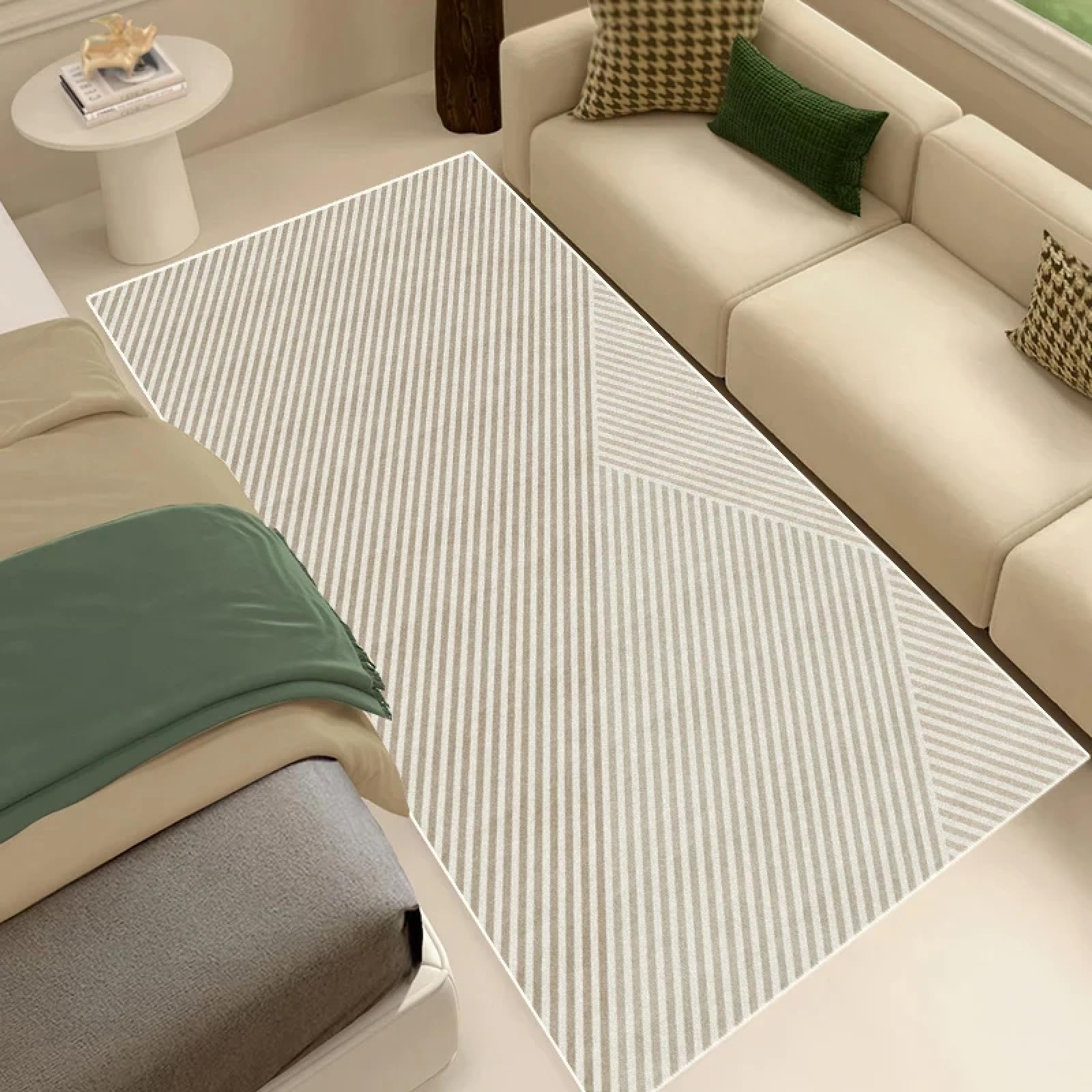 Tapis de salon moderne et lavable pour sublimer votre chambre ou balcon