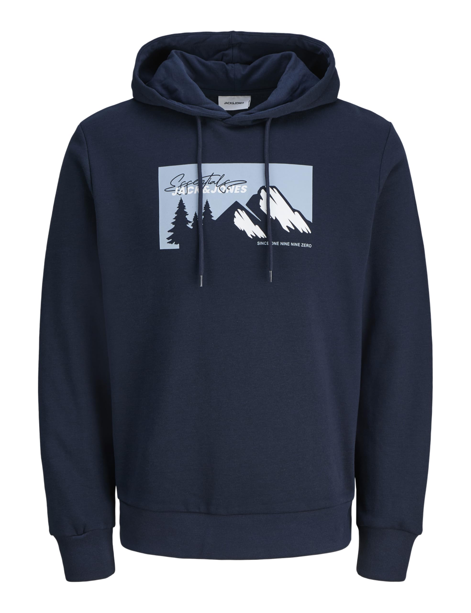 JACK & JONES Men's Jjsun Sweat Hood, Sky captain, S