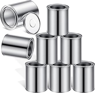 Empty Metal Paint Cans with Lids Paint Storage Containers Tiny Empty Unlined Pint Pails(8 Pack,1 Pint)