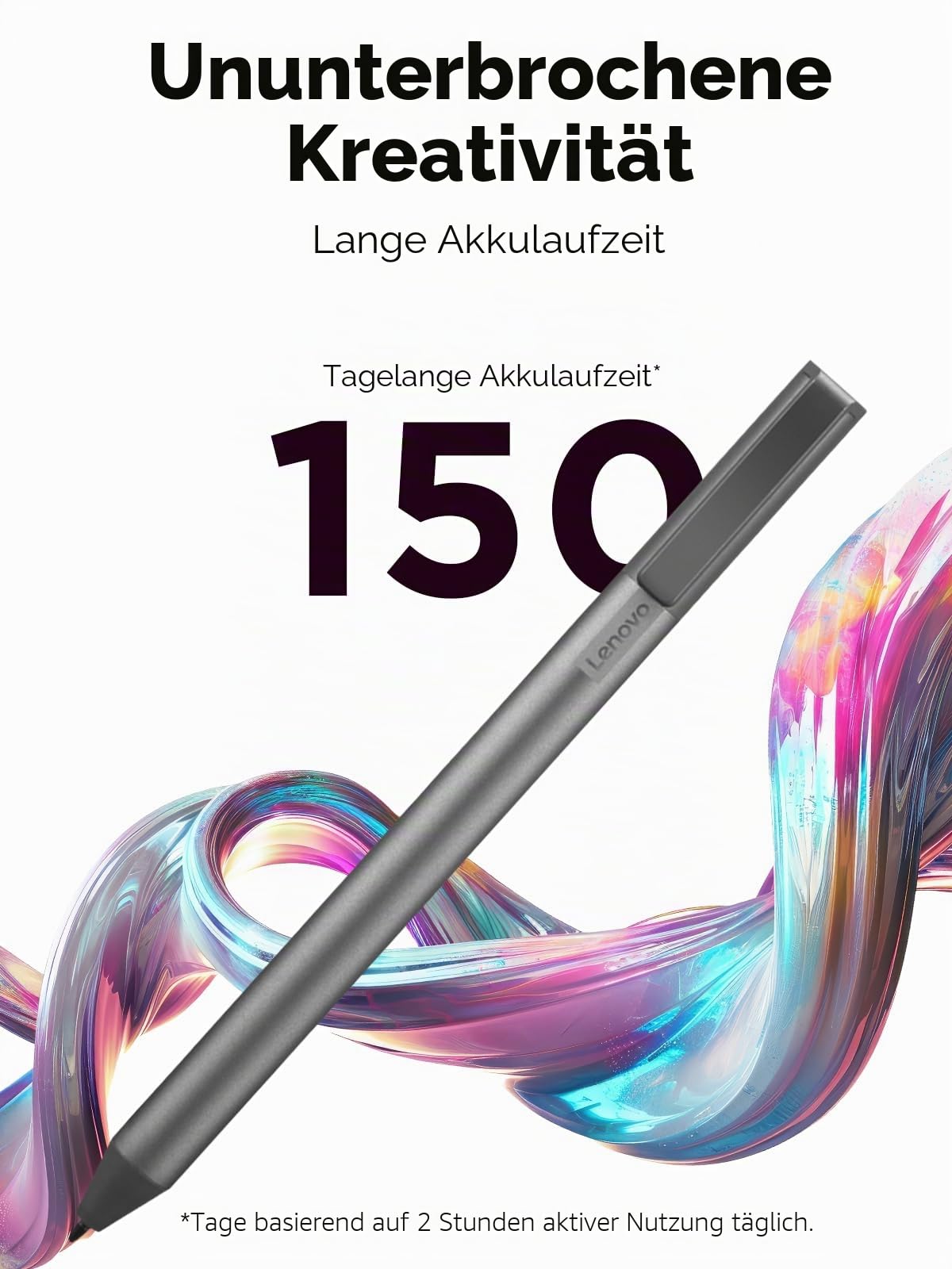 Lenovo [Stift] Stylus (USI-Pen) für Chromebook Duet, schwarz
