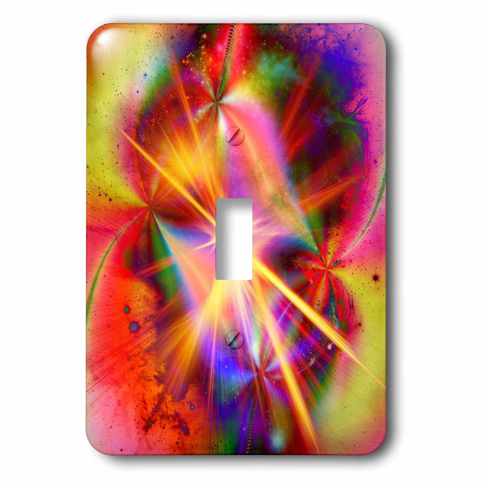 Housse pour interrupteur 3dRose lsp_164883_1 deco design abstrait