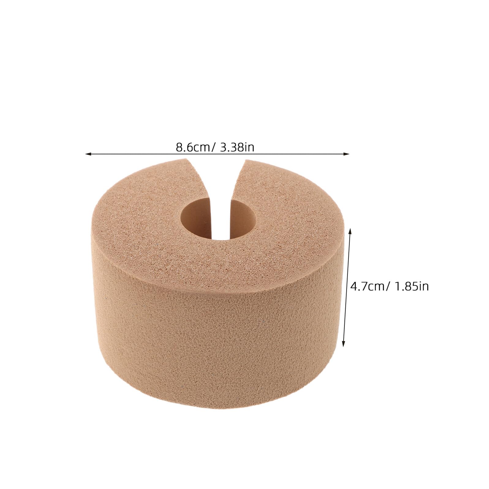 10 Stück Teiliges Türschutz Nbr Multifunktionaler Anti-kollisions-puffer Finger-einklemm-schutz für Haustiere und Braun für Wohn Arbeitsräume Sanfter Wand Möbelschutz
