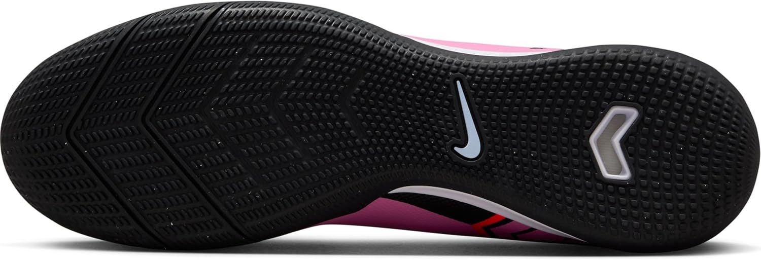 Nike Mercurial Vapor 16 Academy Indoor/Court Low-Top Soccer Shoes (Magic Flamingo/Total Crimson/Black) Size 9.5