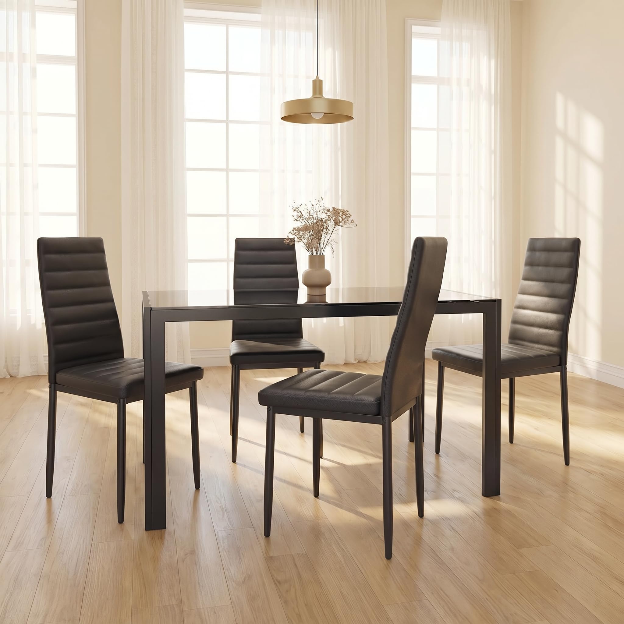 Gizoon Glass Dining Set