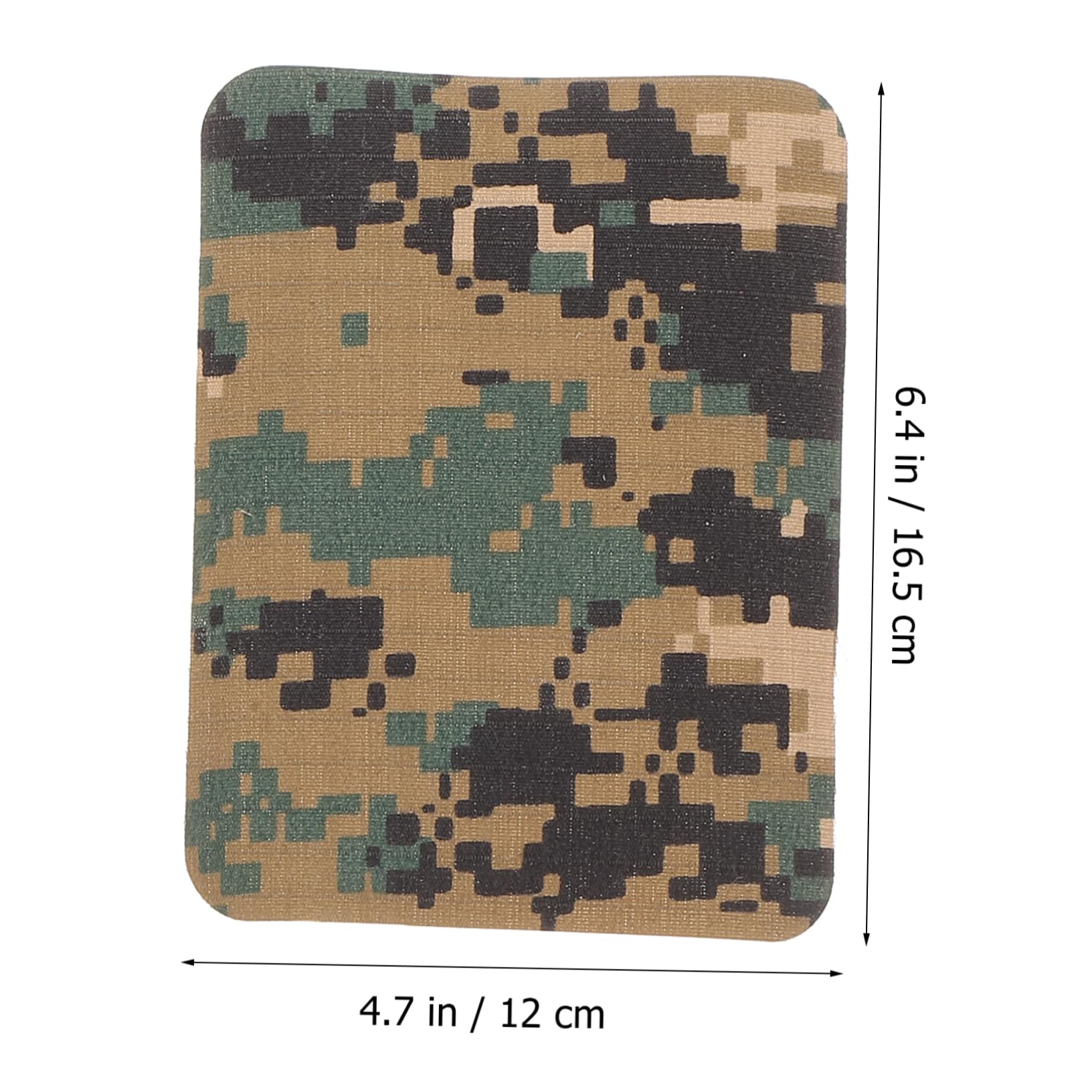 Tsadeer Lot de 20 patchs thermocollants camouflage pour vestes, jeans, kit de réparation de vêtements, patchs coudes pour vêtements de décoration de trous