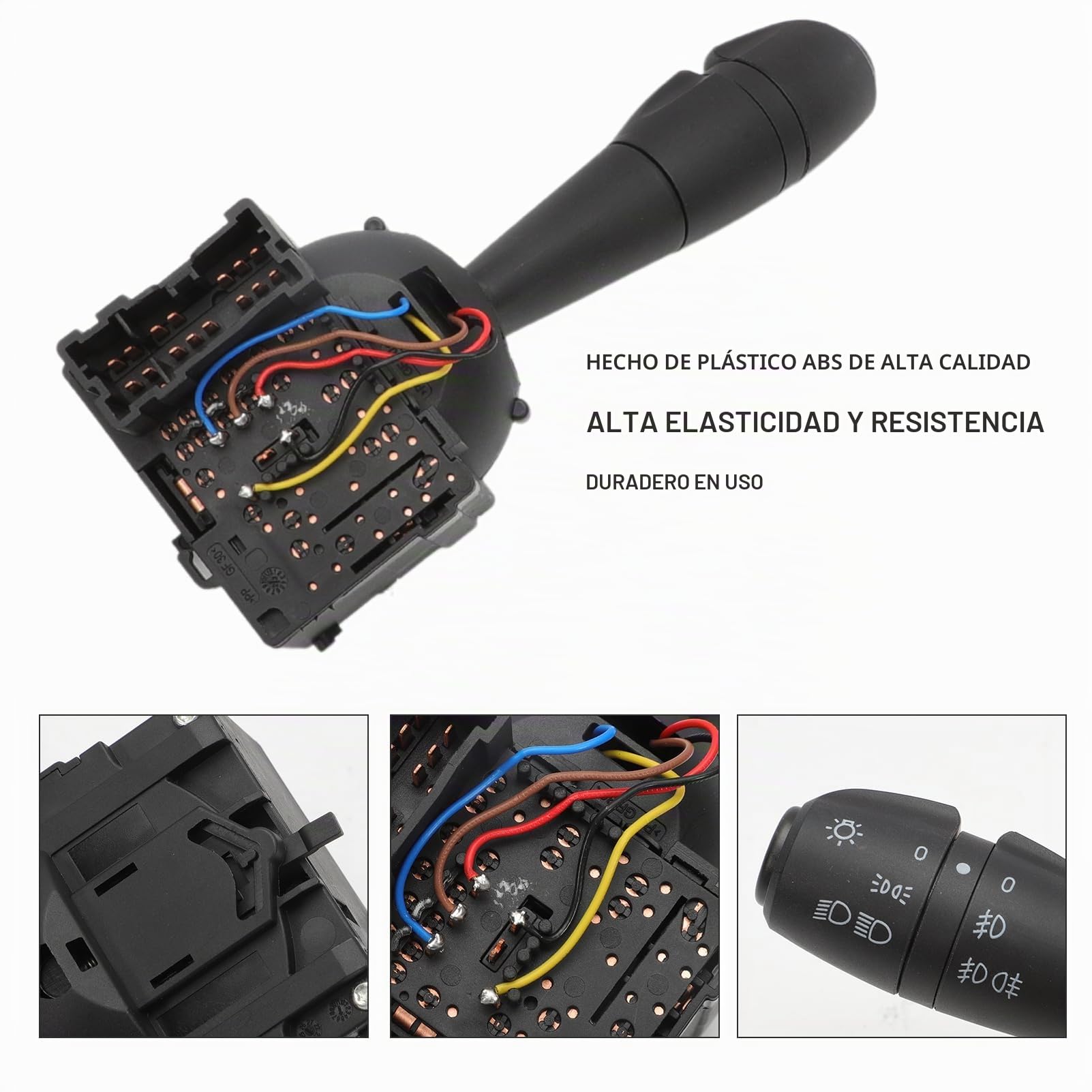 Intermitente Interruptor mando luces 8201167988 per Dacia Dokker Duster Logan Lodgy Sandero Clio mando Columna De Dirección Interruptor 255405056R