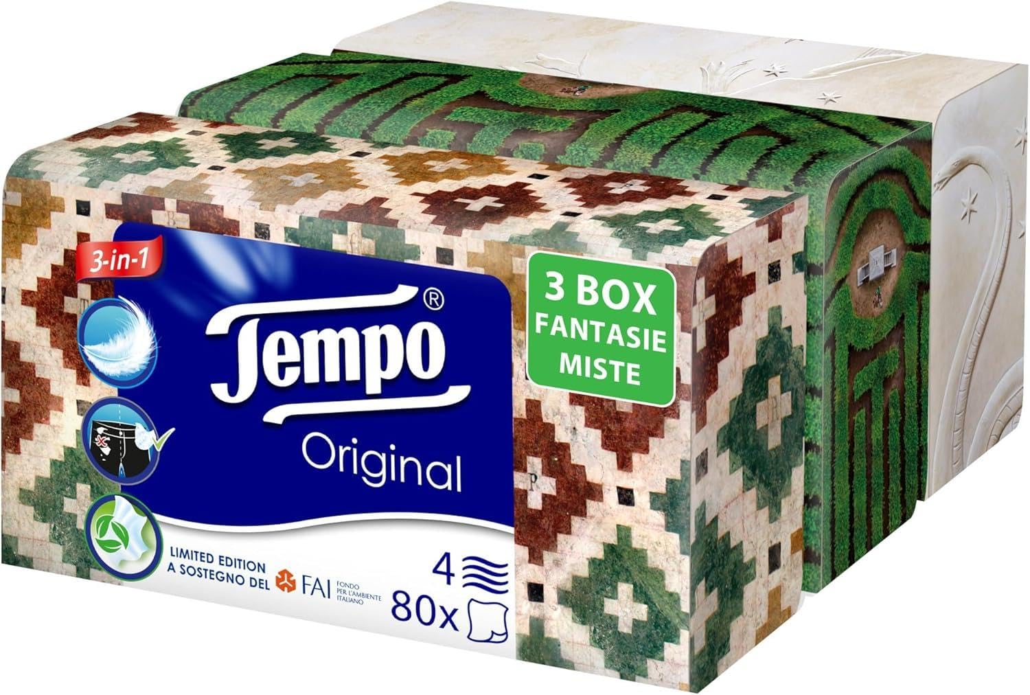 Mega Fazzoletti In Scatola - 1600 Pezzi 2 Veli, 4 Colori, Certificati FSC - Foto 13