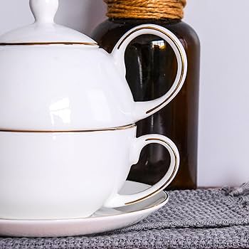 TEA@　0527 Amazon.com: ZXXHNNAIH Tea Set European Elegant Afternoon Tea