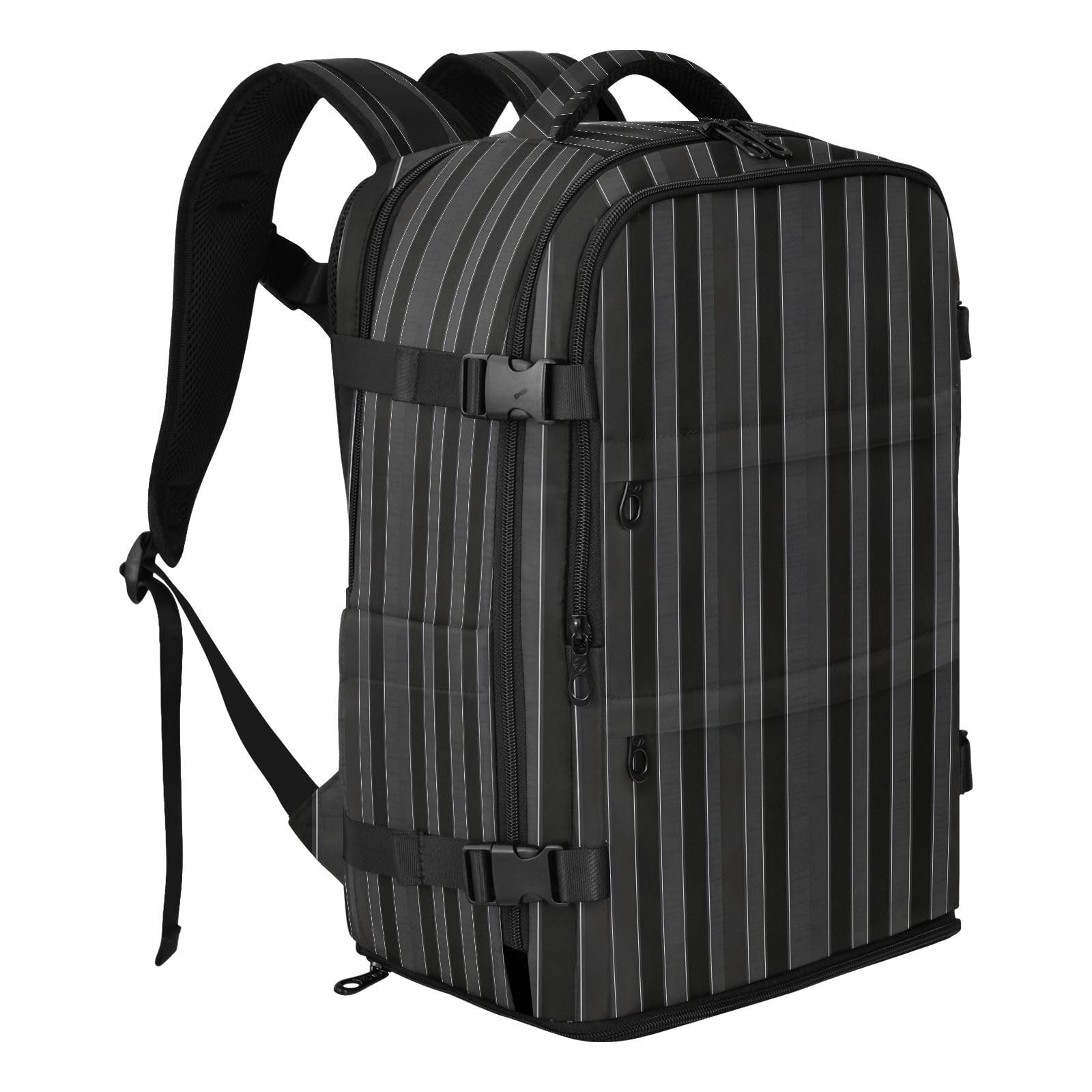 Duży plecak torba na laptopa 16 cali dla kobiet do pracy 20 l | Czysty design torba ciemny kolor paski osobisty przedmiot torba podróżna do samolotów mochila para viajar en avion 20L