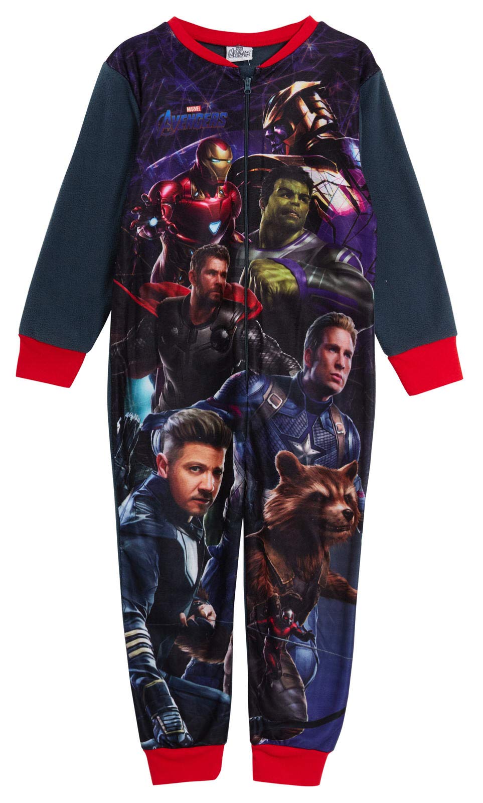 Marvel, pigiama in pile per bambini, super eroe