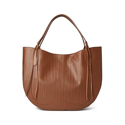 Frye Stella Tote Tote Handbags Cognac, Leather