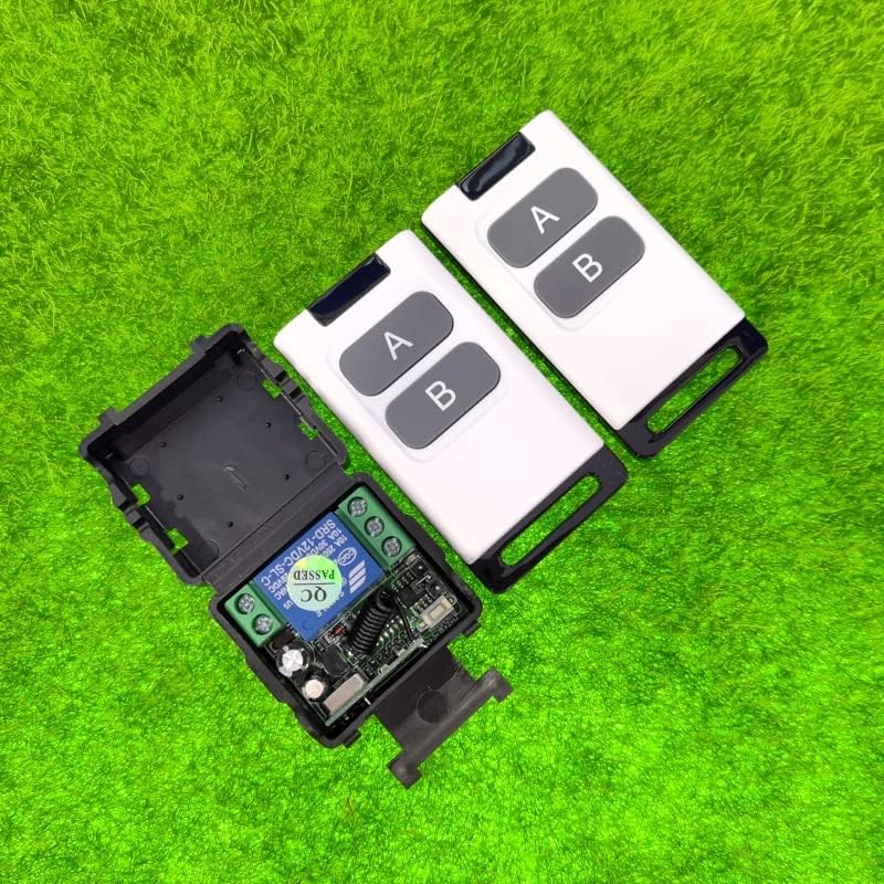 Inter-lock/Latched 315/433MHZ 12V 1CH 10A Wireless Remote Control Switch System Transmitter & Receiver Relay Smart House - (Color: B 315MHZ)