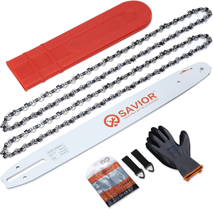 Amazon.com : Savior 16 Inch Chainsaw Bar with Chain Combo for 3/8