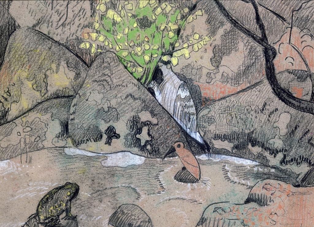 Lienzo Pared Paisaje Paul Sérusier para transformar tus espacios vacíos 5