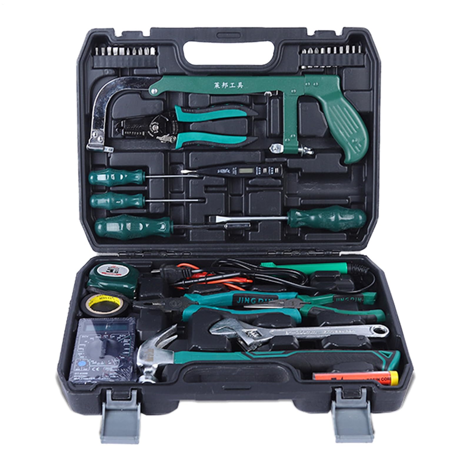 Kit Di Attrezzi Per Riparazione Auto 39 Pezzi Set Multiuso Portatile | Kit di Utensili per Casa e Officina Per Riparazioni Auto Anteriore E Posteriore, Interno Veicolo, Furgone, Barca, Campeggio