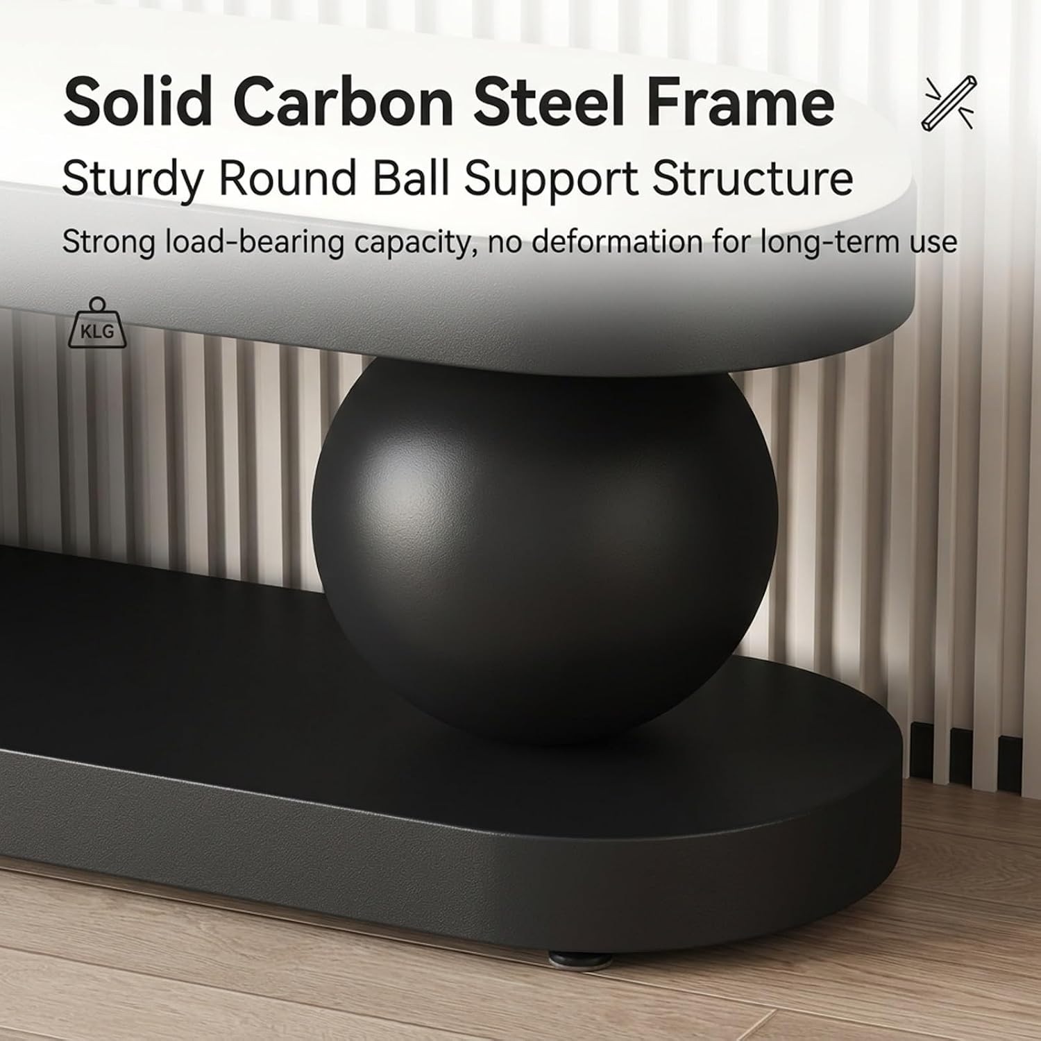 Modern Sculptural Entryway Bench, Minimalist Upholstered Shoe Bench