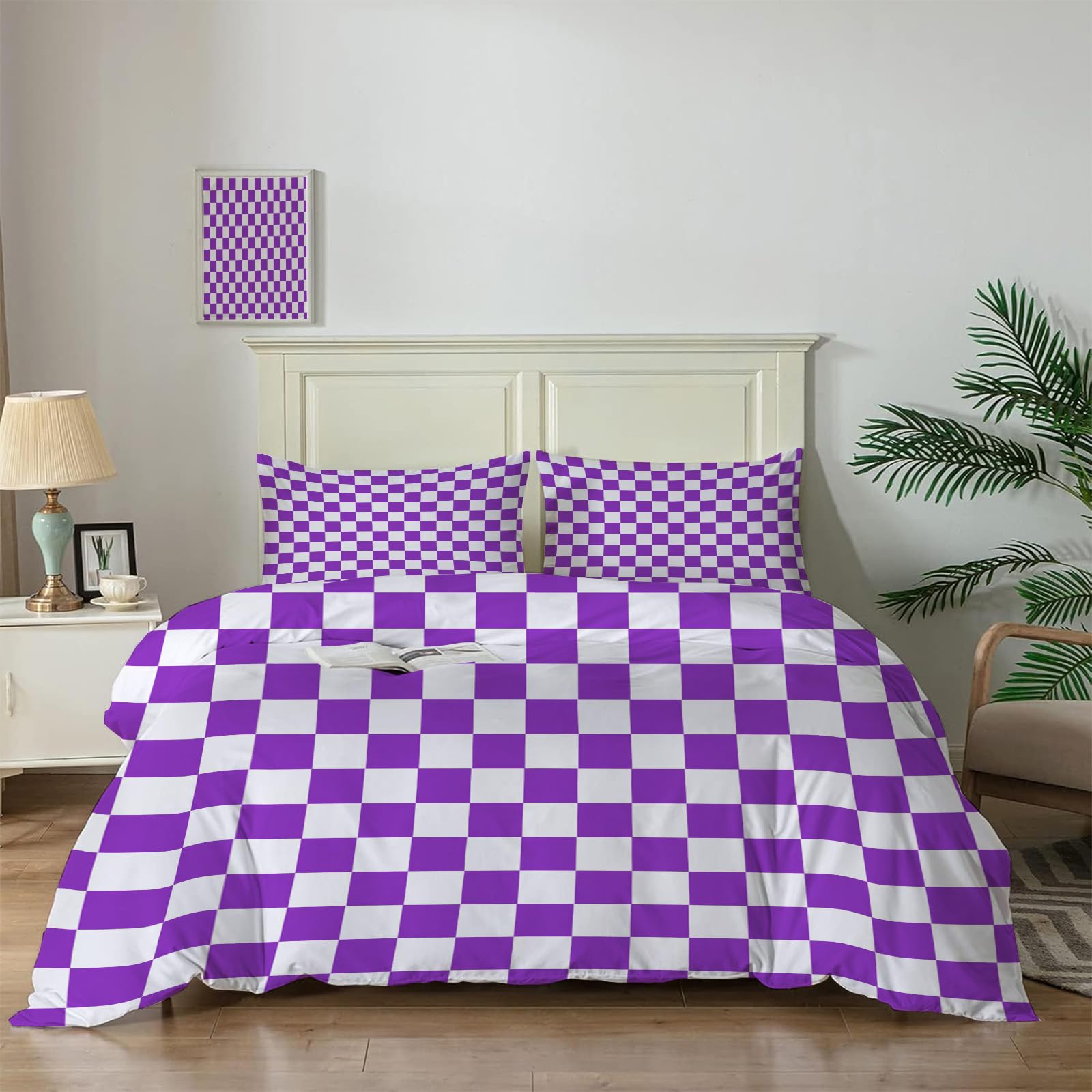 Parure de lit écossaise fille pour cocooner dans une chambre cosy