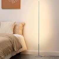 EDISHINE 2x LED Álló Lámpa 147cm Dimmelhető Meleg Fehér Modern Szobai Világítás 7