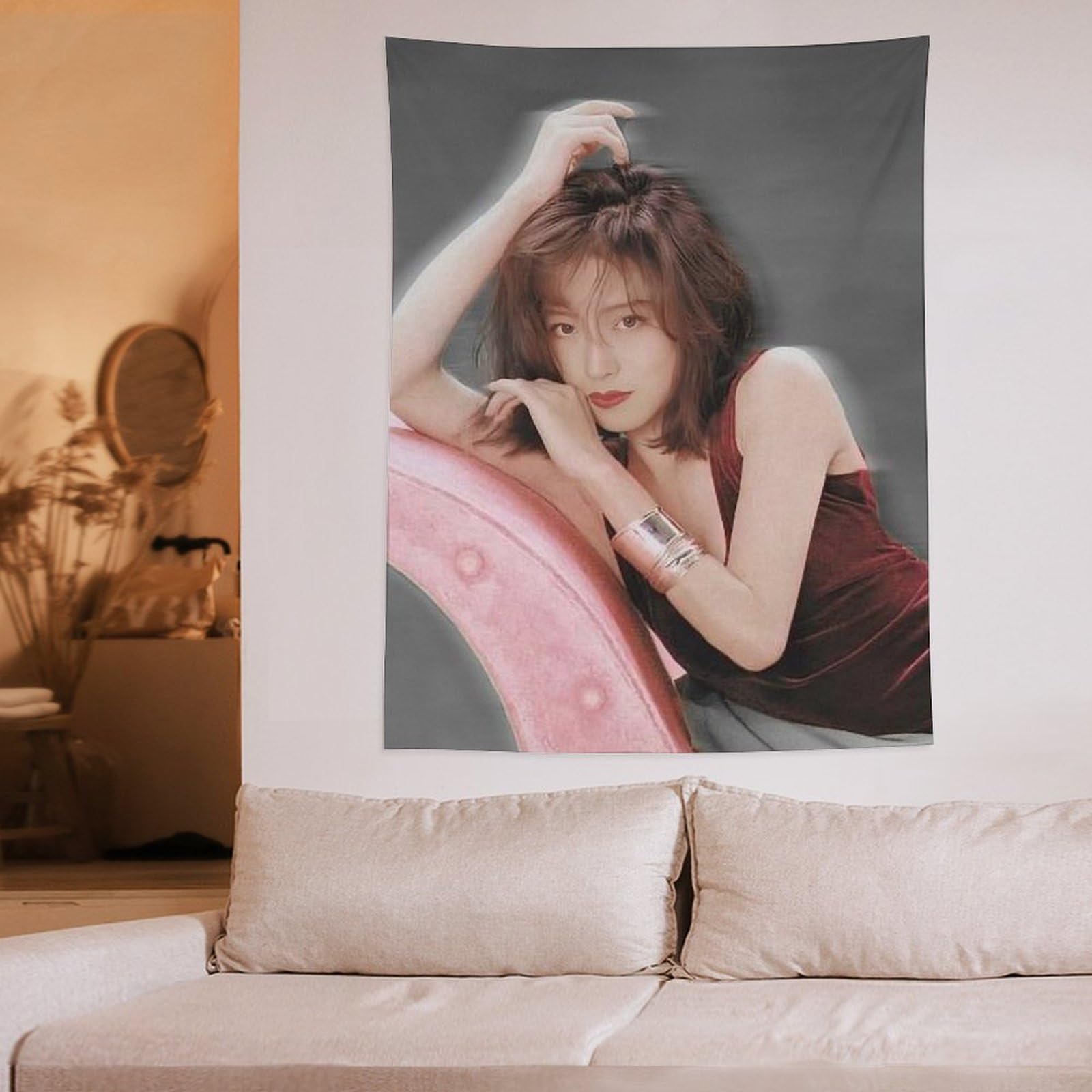 Amazon.co.jp: 中森明菜 タペストリー 吊り下げ ウォール