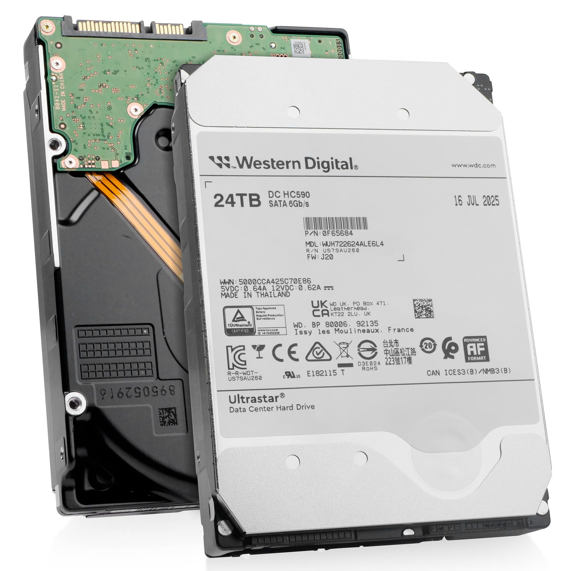 Amazon.com: Western Digital Ultrastar HC590 WUH722624ALE6L4