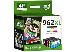 962XL Ink Compatible for HP 962 XL Ink Cartridge Combo Pack