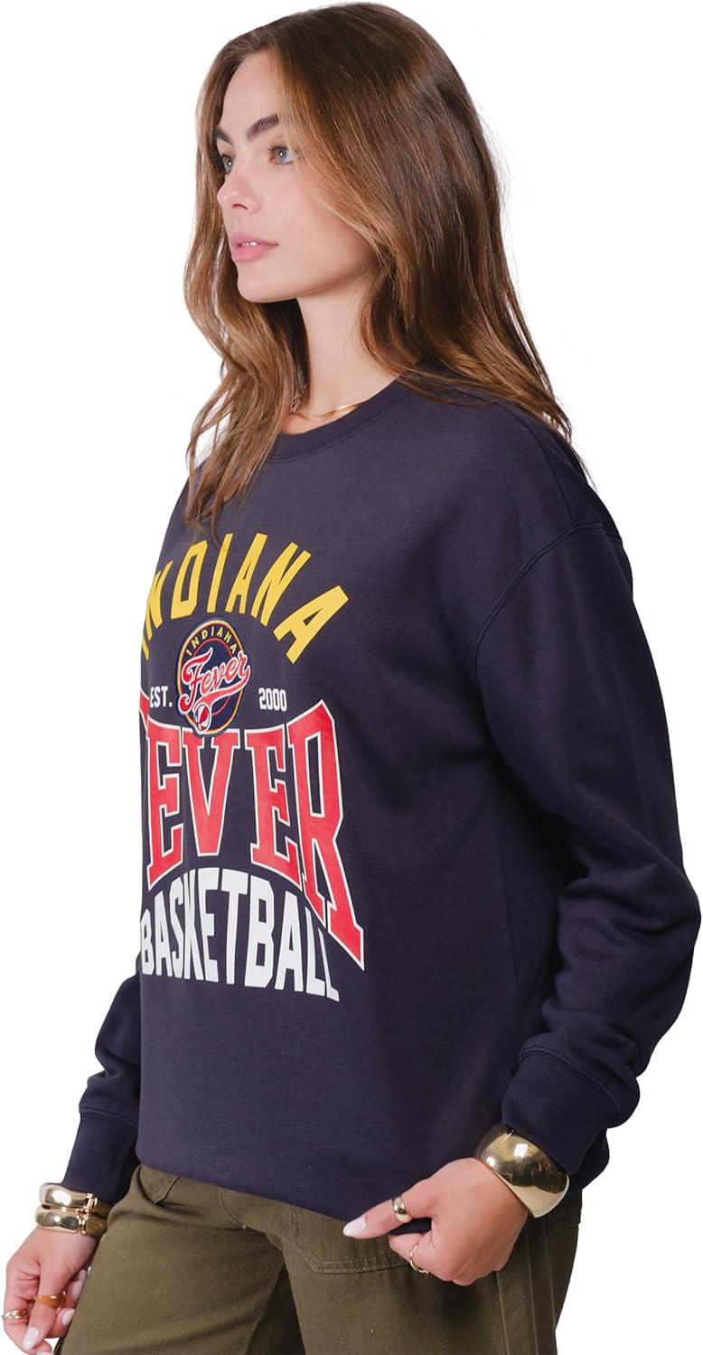 Ultra Game Unisex WNBA Official Supremely Soft Oversized Crewneck Sweatshirt - Image 3