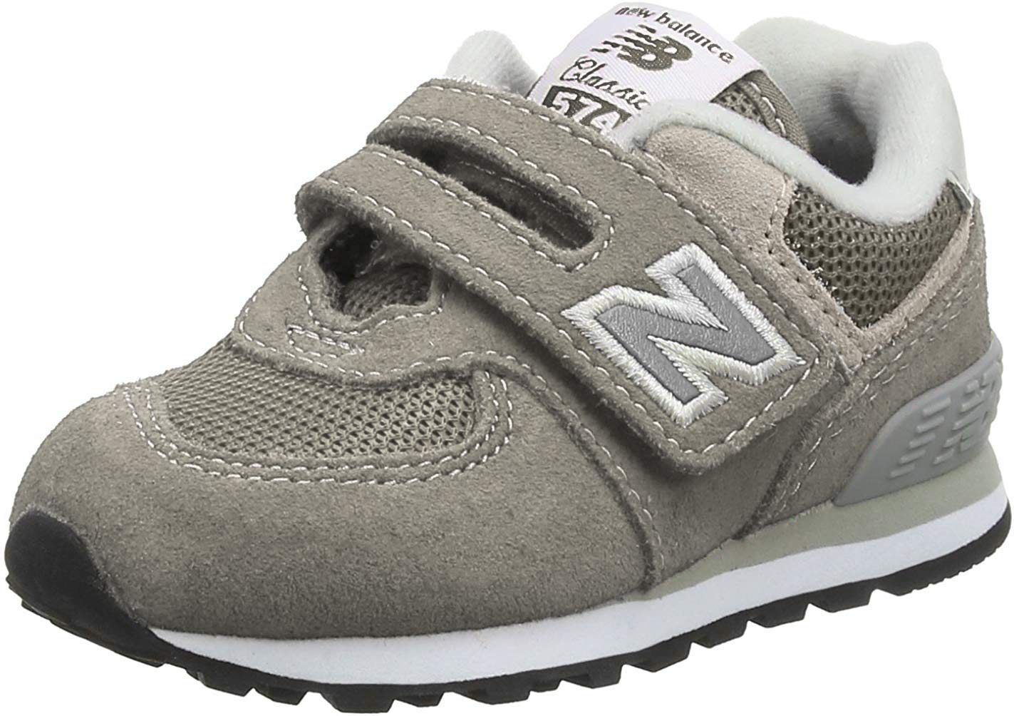 Kids' 574 V1 Evergreen Hook and Loop Sneaker