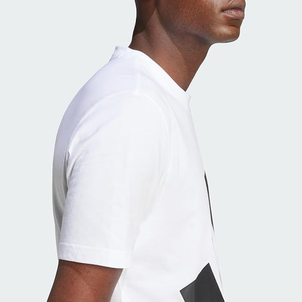 Adidas Uomo Essentials Big Logo Single Jersey Tee - 3