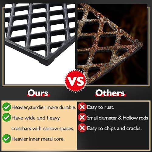 Miniatura 3 de BAC367 HDW194 Rejillas de repuesto para Traeger Pro Series 34 Eastwood 34 Texas Elite Century 885 Rejillas de hierro fundido Rejillas de cocina