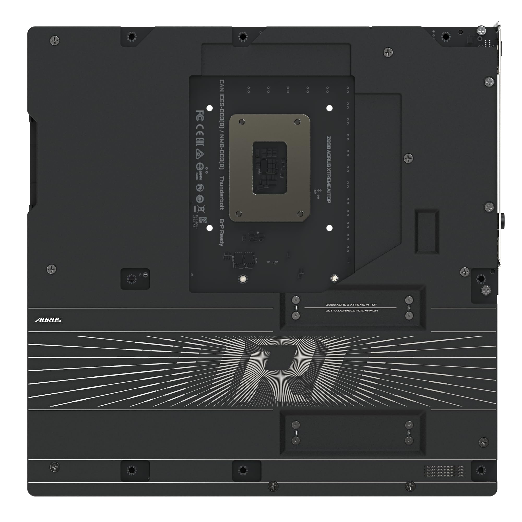 GIGABYTE Z890 AORUS XTREME AI TOP Scheda Madre - Supporta CPU Intel Core Ultra (Serie 2), VRM a 22+1+2 fasi, fino a 9500MHz DDR5 (OC), PCIe 5.0 M.2, Wi-Fi 7, Thunderbolt 5