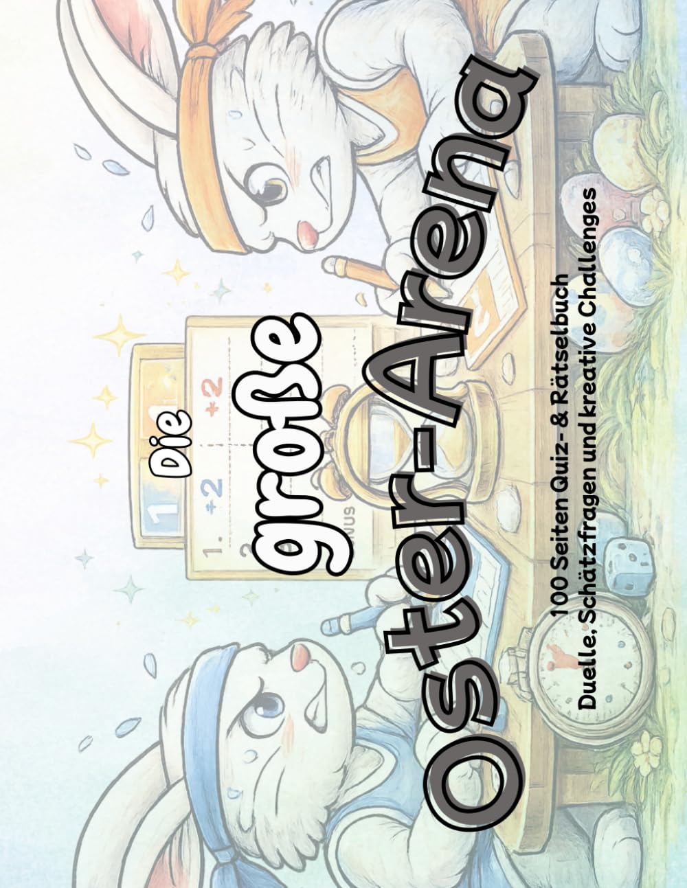 OsterArena – Das große Hasen-Duell: 100 Seiten Oster Quiz- & Rätselbuch für Kinder und Jugendliche – Spielspaß, Duelle und Wissensfragen für die ganze Familie